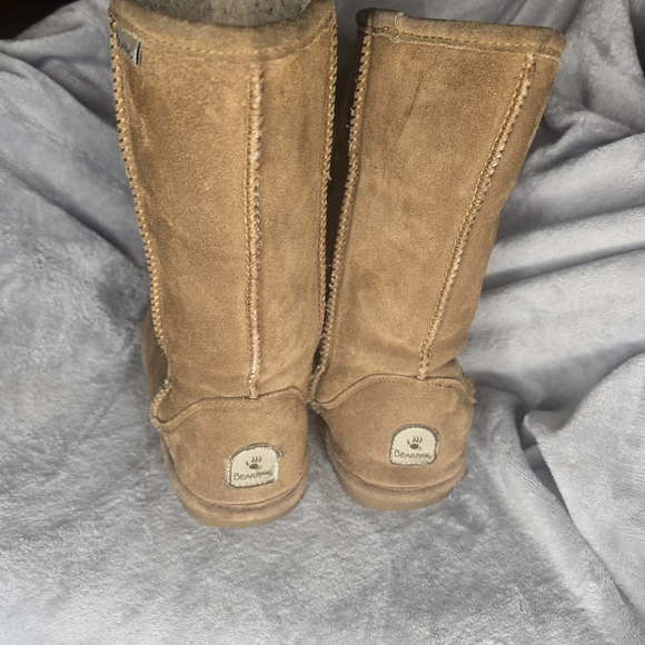 BearPaw Shoes - Bearpaw Brown Suede Boots Size 10 Tall
